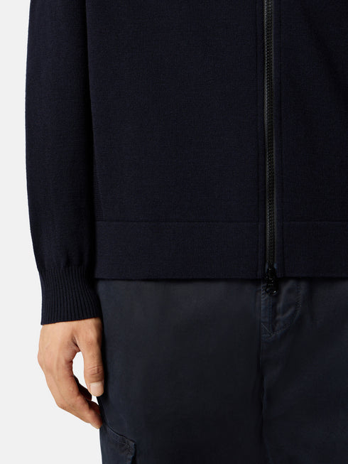 STONE ISLAND ZIP KNIT
