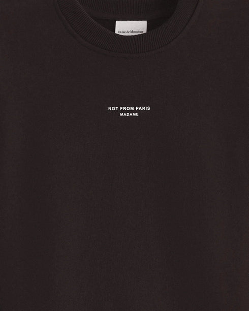 DRÔLE DE MONSIEUR LE SWEATSHIRT SLOGAN