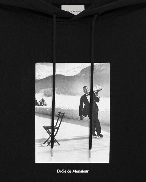 DRÔLE DE MONSIEUR LE HOODIE ICE SKATING WAITER