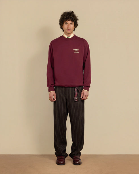 DRÔLE DE MONSIEUR LE SWEATSHIRT SLOGAN