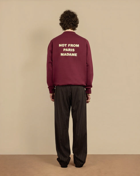 DRÔLE DE MONSIEUR LE SWEATSHIRT SLOGAN