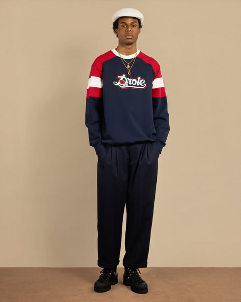 DRÔLE DE MONSIEUR LE PANTALON A PLIS CROPPED