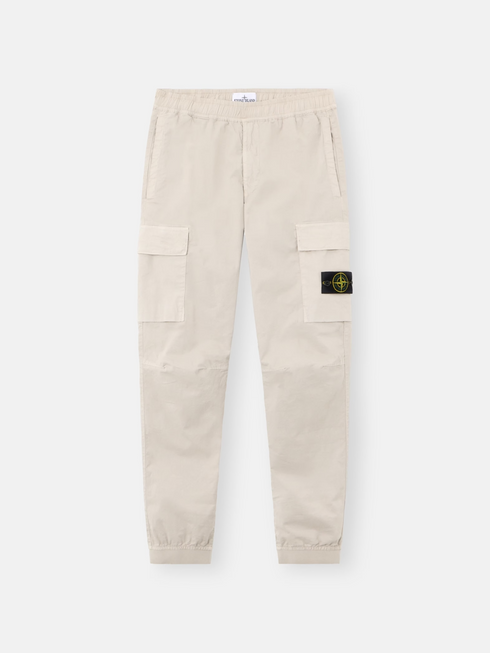 STONE ISLAND STRETCH TWILL PANTS