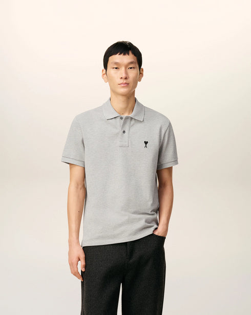 AMI PARIS PIQUE POLO