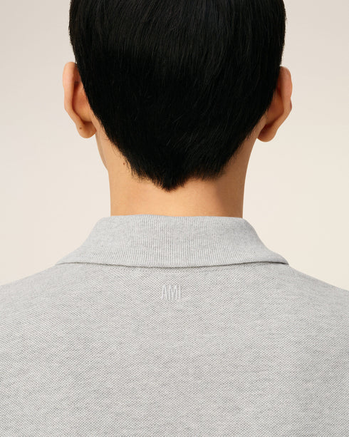 AMI PARIS PIQUE POLO