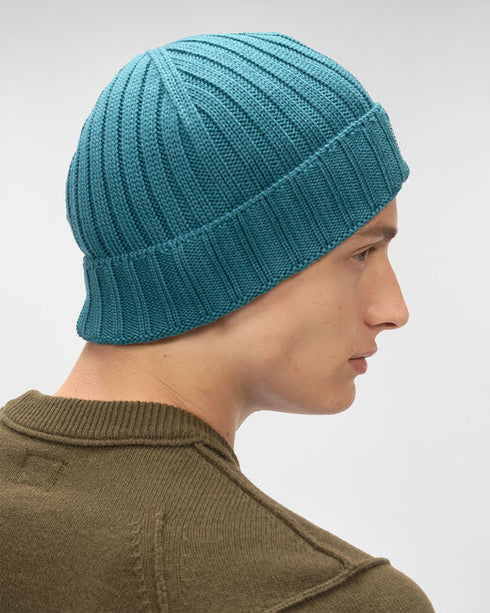 C.P. COMPANY LOGO BEANIE