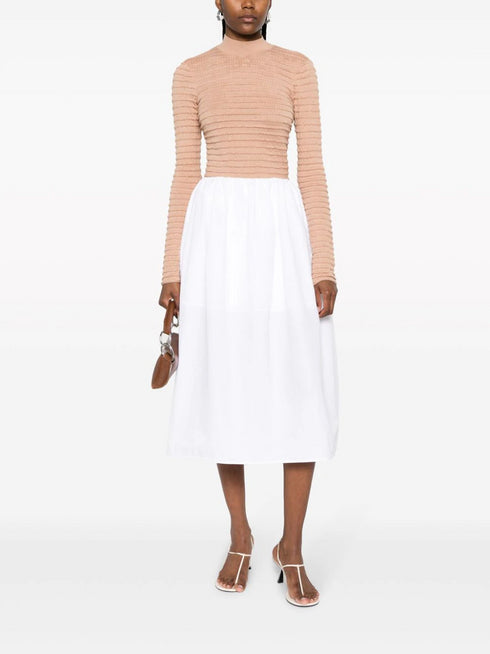 FRAME SMOCKED SWEATER