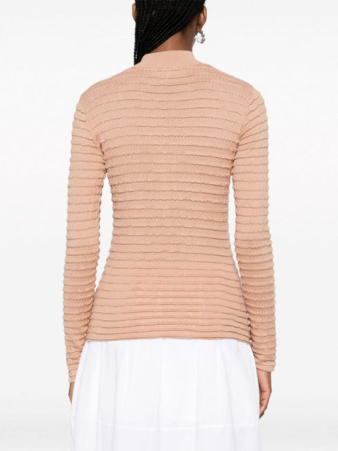 FRAME SMOCKED SWEATER