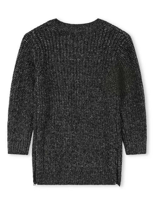 KARL LAGERFELD LOGO KNIT DRESS