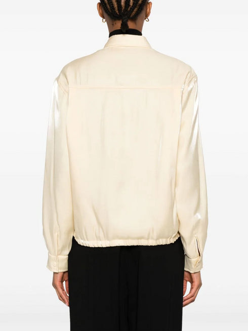 FORTE FORTE SHINING NYLON SHIRT