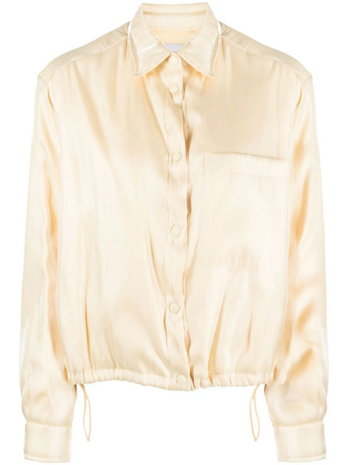 FORTE FORTE SHINING NYLON SHIRT