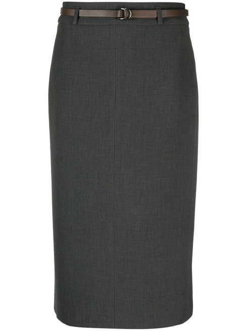 PESERICO SIGN BELTED SKIRT