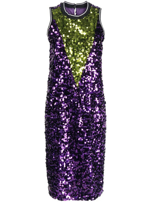 PLAN C SEQUIN DRESS
