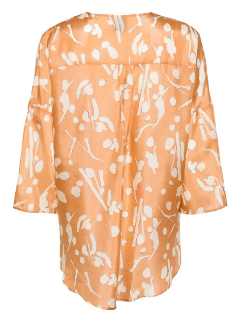 ALYSI ABSTRACT BLOUSE