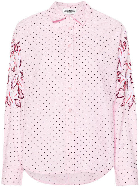 ESSENTIEL ANTWERP FEENIE EMBELLISHED SHIRT