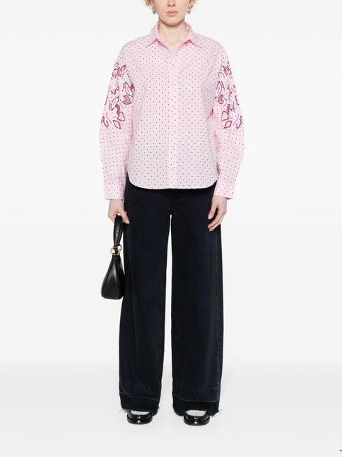 ESSENTIEL ANTWERP FEENIE EMBELLISHED SHIRT