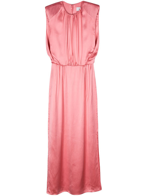 YVES SALOMON SATIN DRESS
