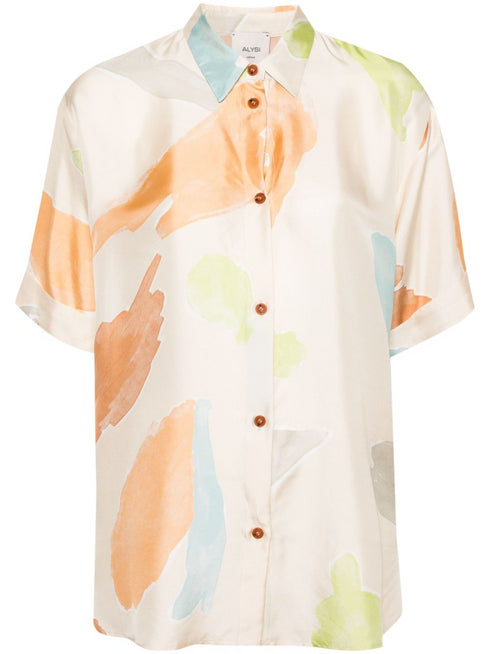 ALYSI ABSTRACT SHIRT