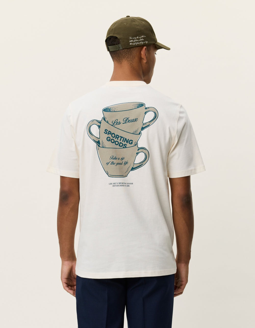 LES DEUX BEN ARTIST T-SHIRT