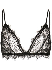 ANINE BING LACE BRA WITH TRIM
