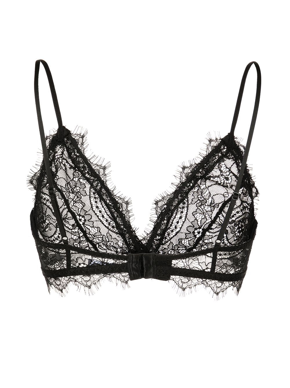 ANINE BING LACE BRA WITH TRIM