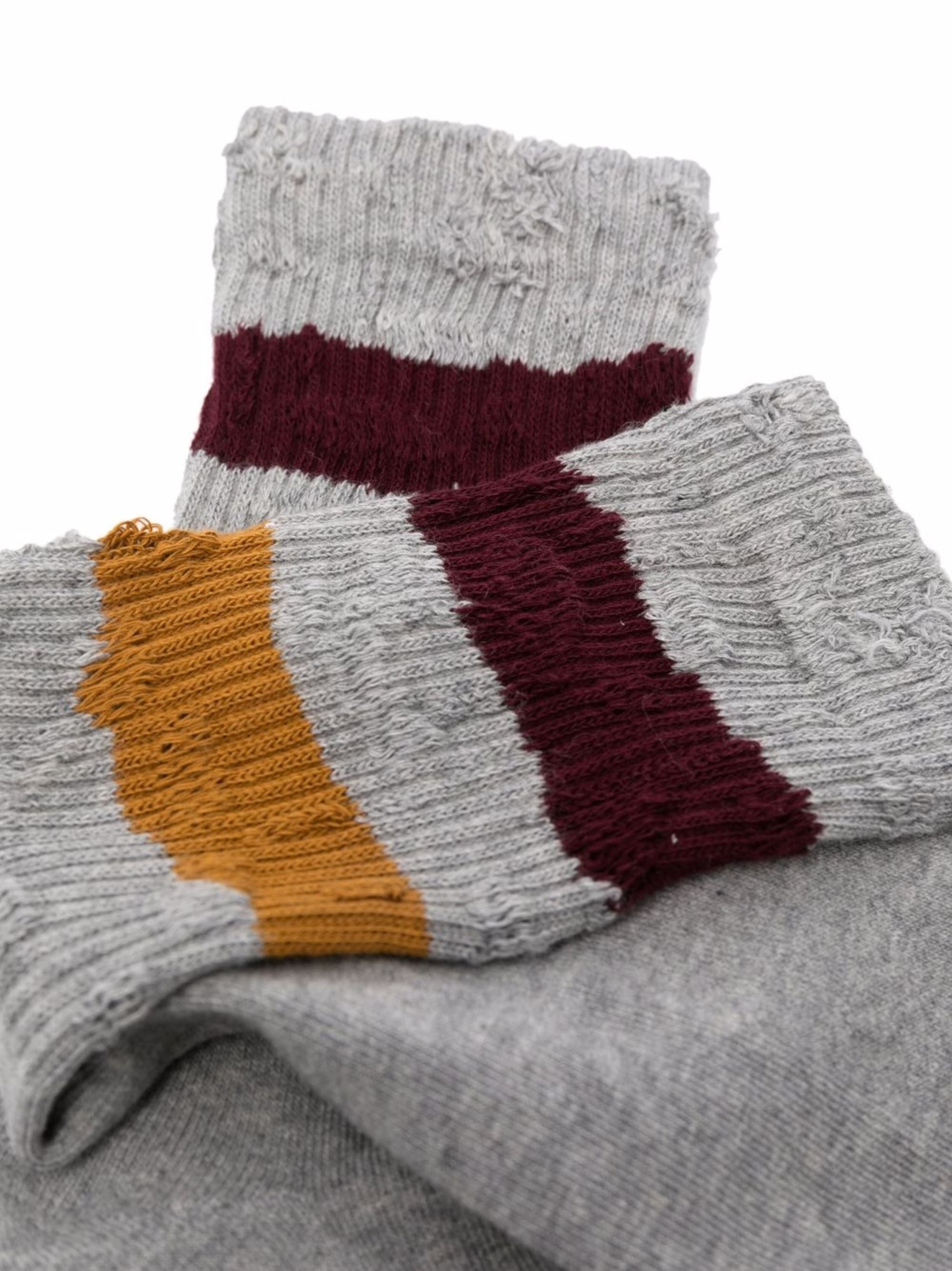 GOLDEN GOOSE RIB STRIPES SOCKS