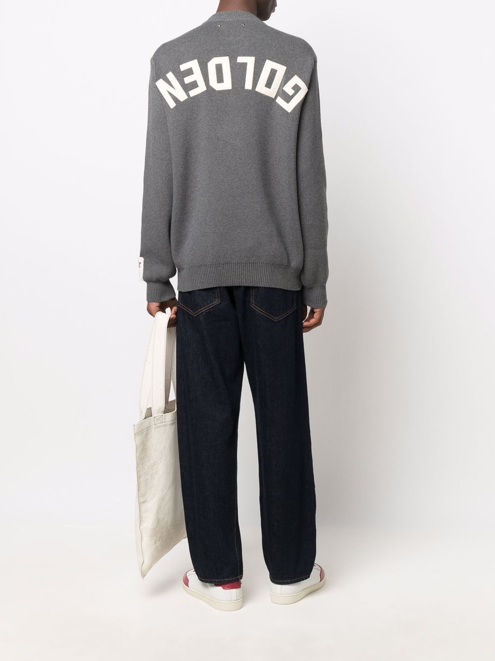 GOLDEN GOOSE LOGO PULLOVER