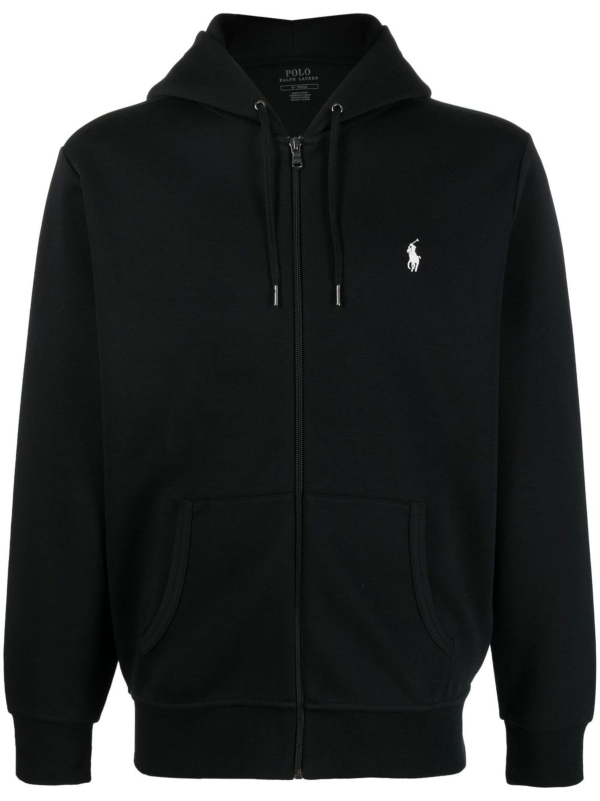 POLO RALPH LAUREN LOGO ZIP UP HOODIE