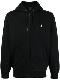 POLO RALPH LAUREN LOGO ZIP UP HOODIE