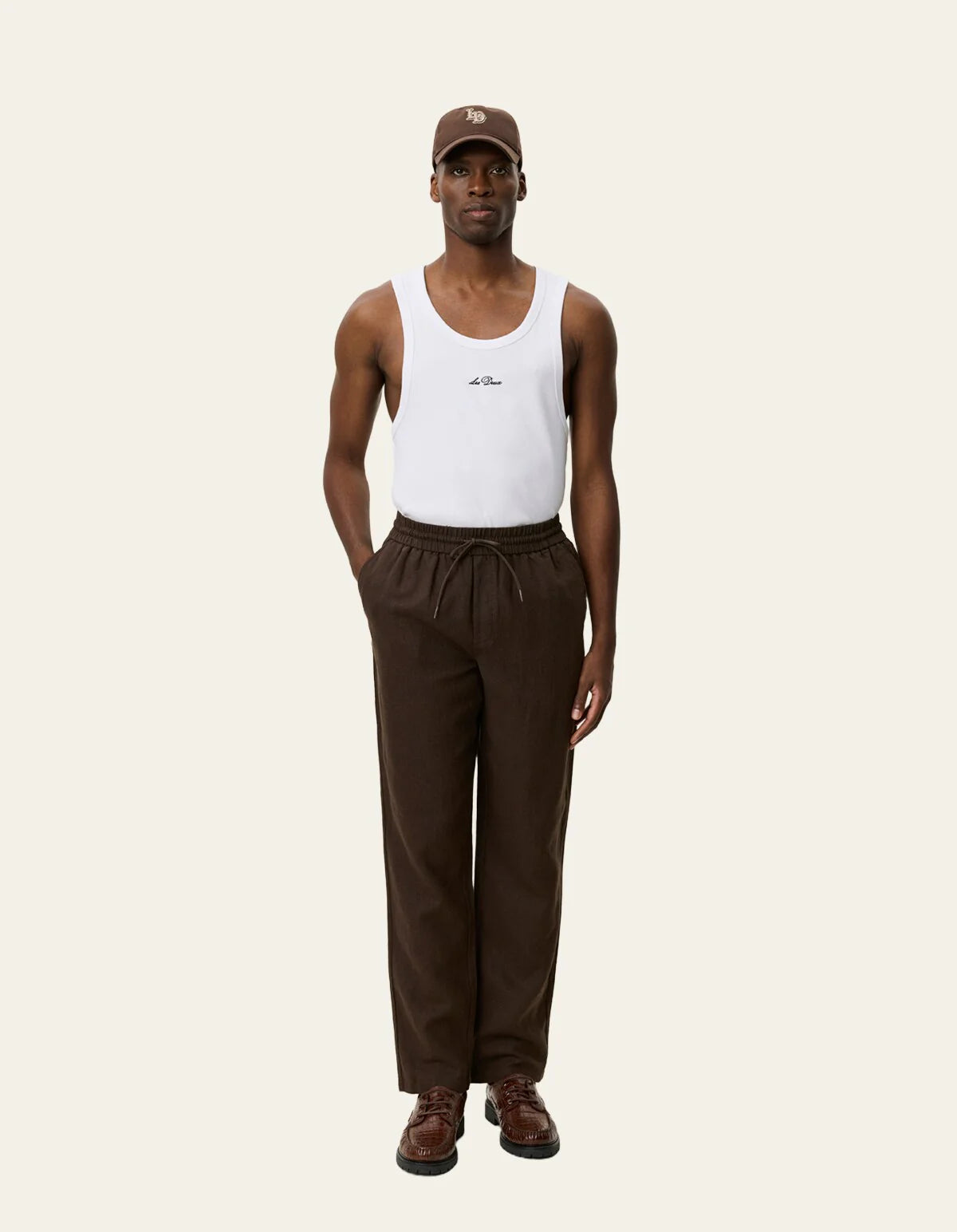 LES DEUX PATRICK LINEN PANT