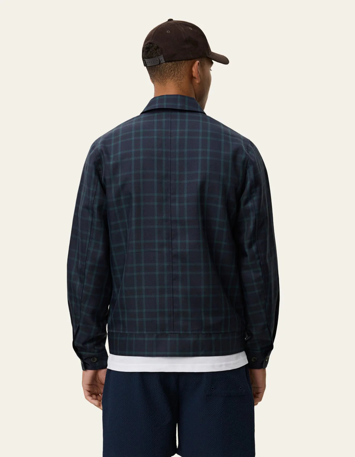 LES DEUX COMO COACH CHECK JACKET