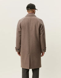 LES DEUX SOLID WOOL COAT