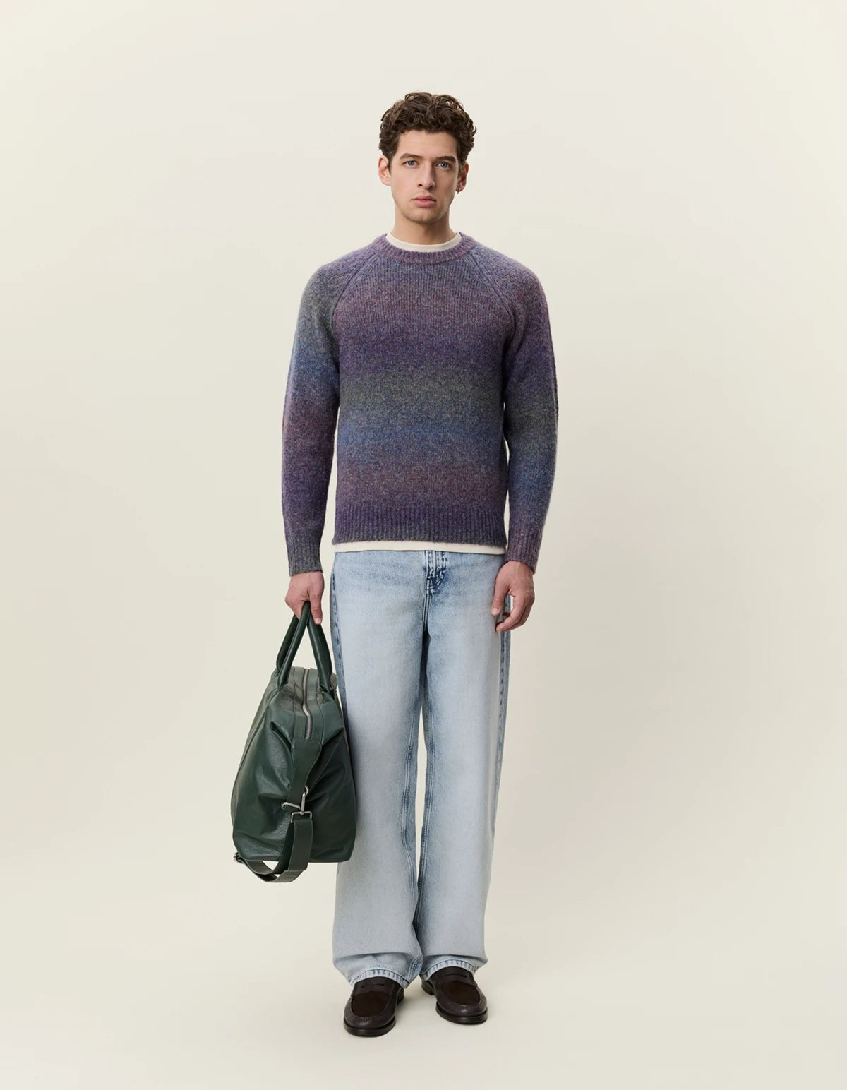 LES DEUX GRADIENT ROUNDNECK KNIT
