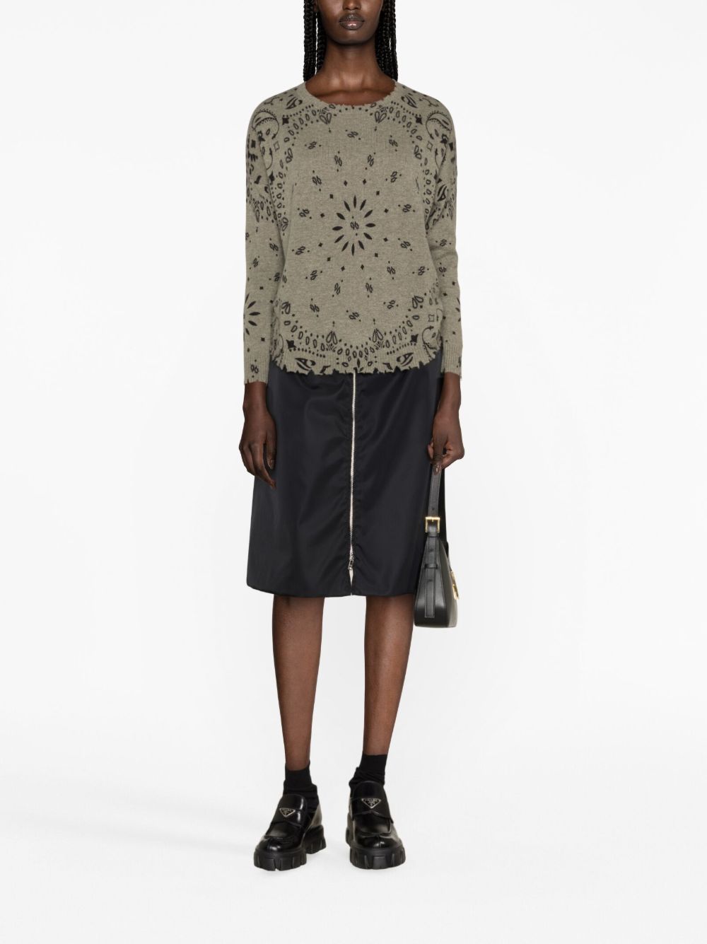 KUJTEN MELA BANDANA SWEATER