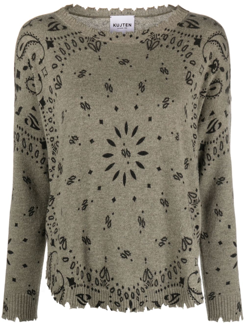 KUJTEN MELA BANDANA SWEATER