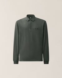 C.P. COMPANY STRETCH PIQUET POLO