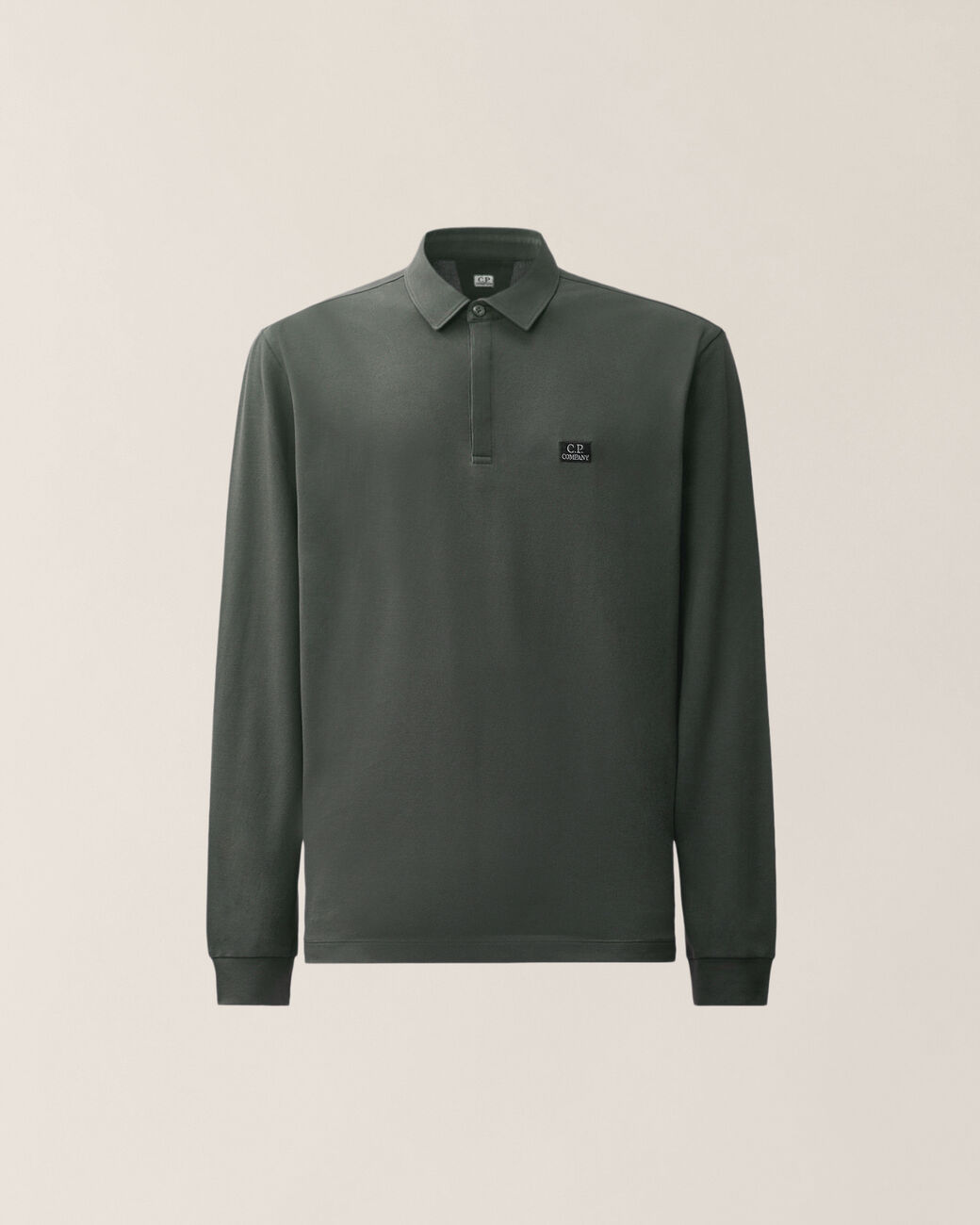 C.P. COMPANY STRETCH PIQUET POLO