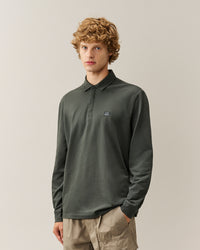 C.P. COMPANY STRETCH PIQUET POLO