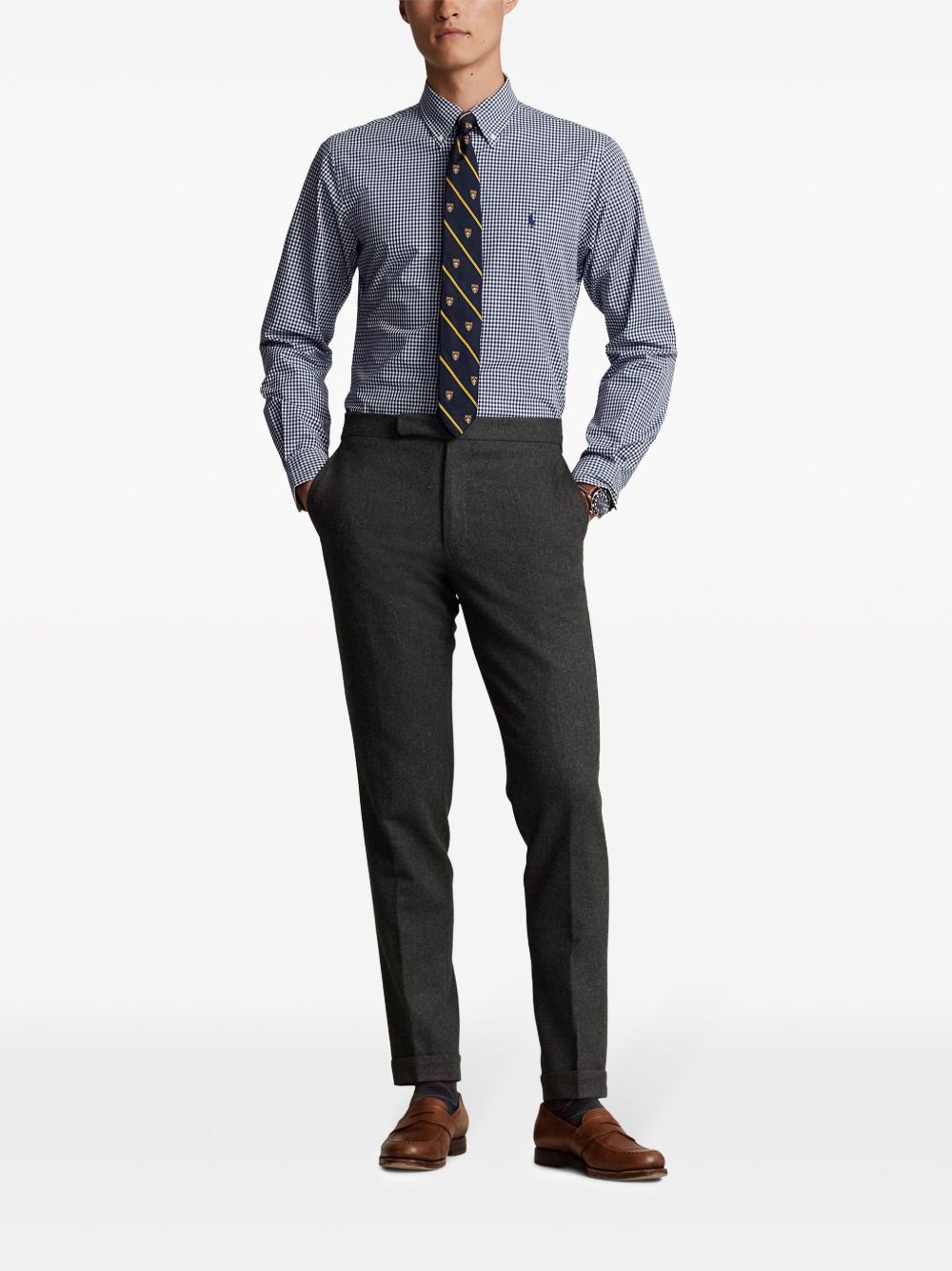 POLO RALPH LAUREN GING SHIRT