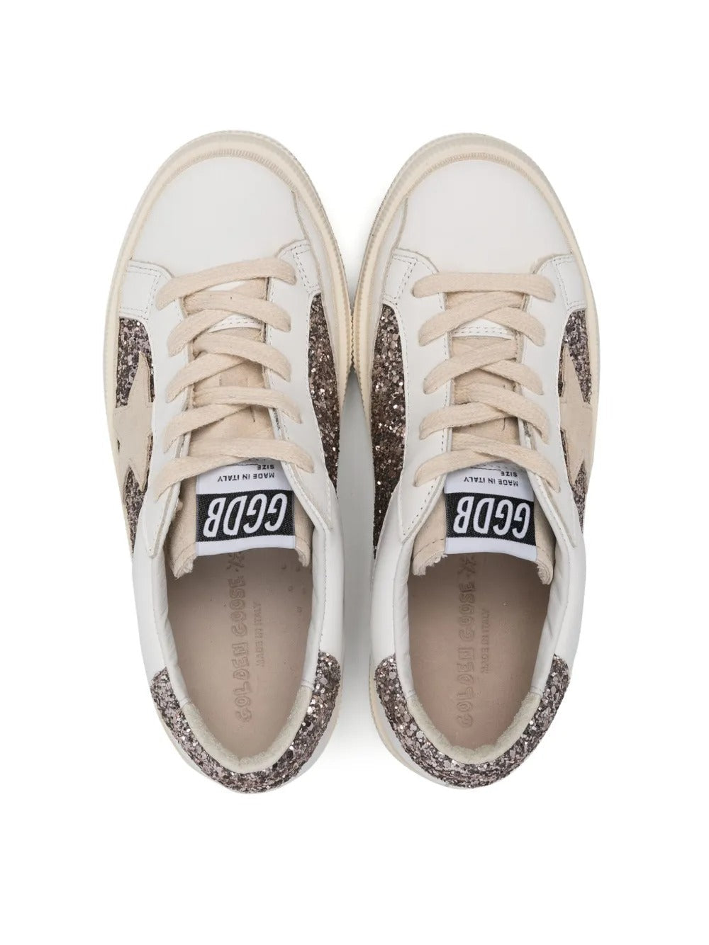 GOLDEN GOOSE MAY GLITTER