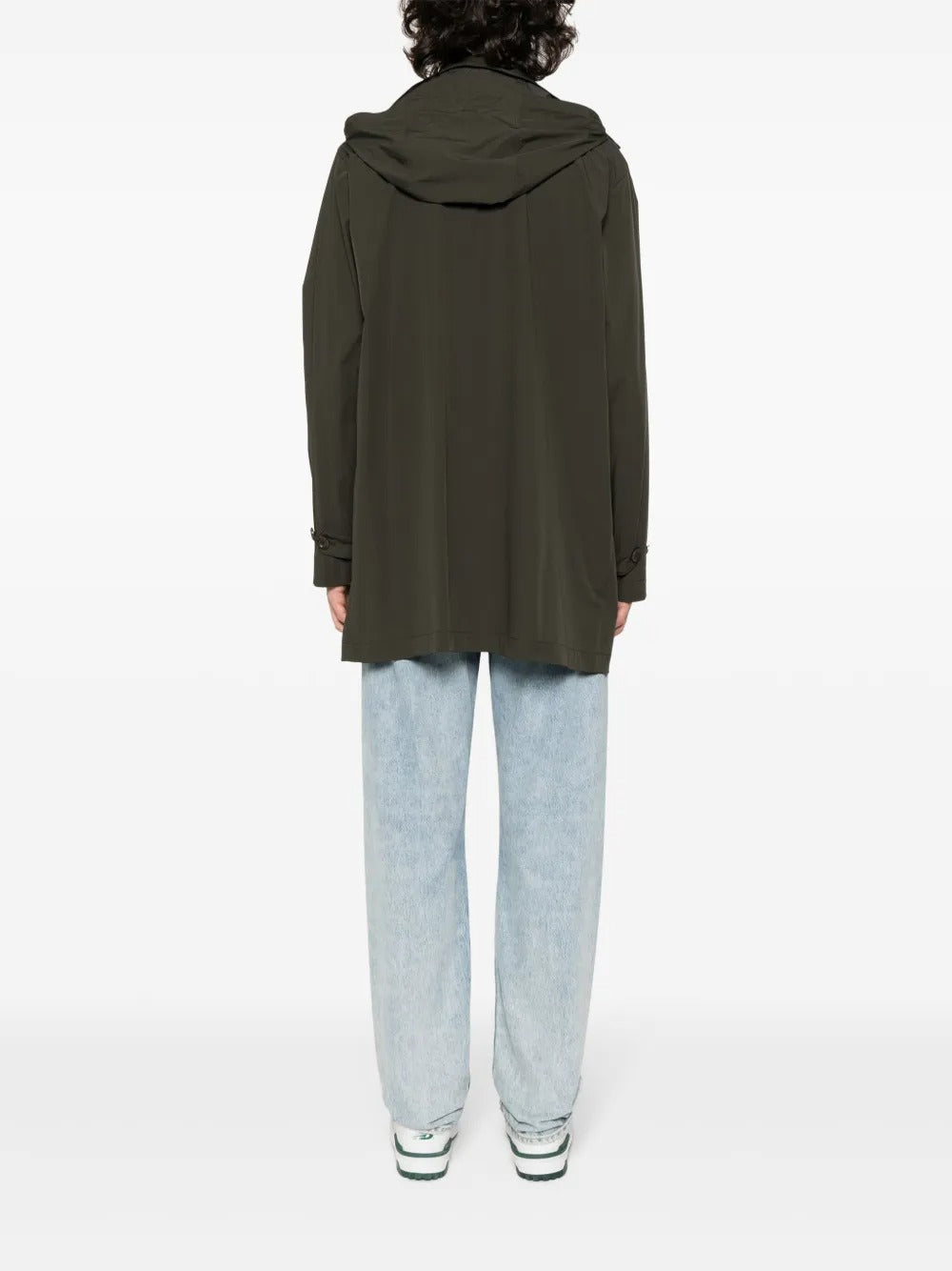 ASPESI HOODED RAINCOAT