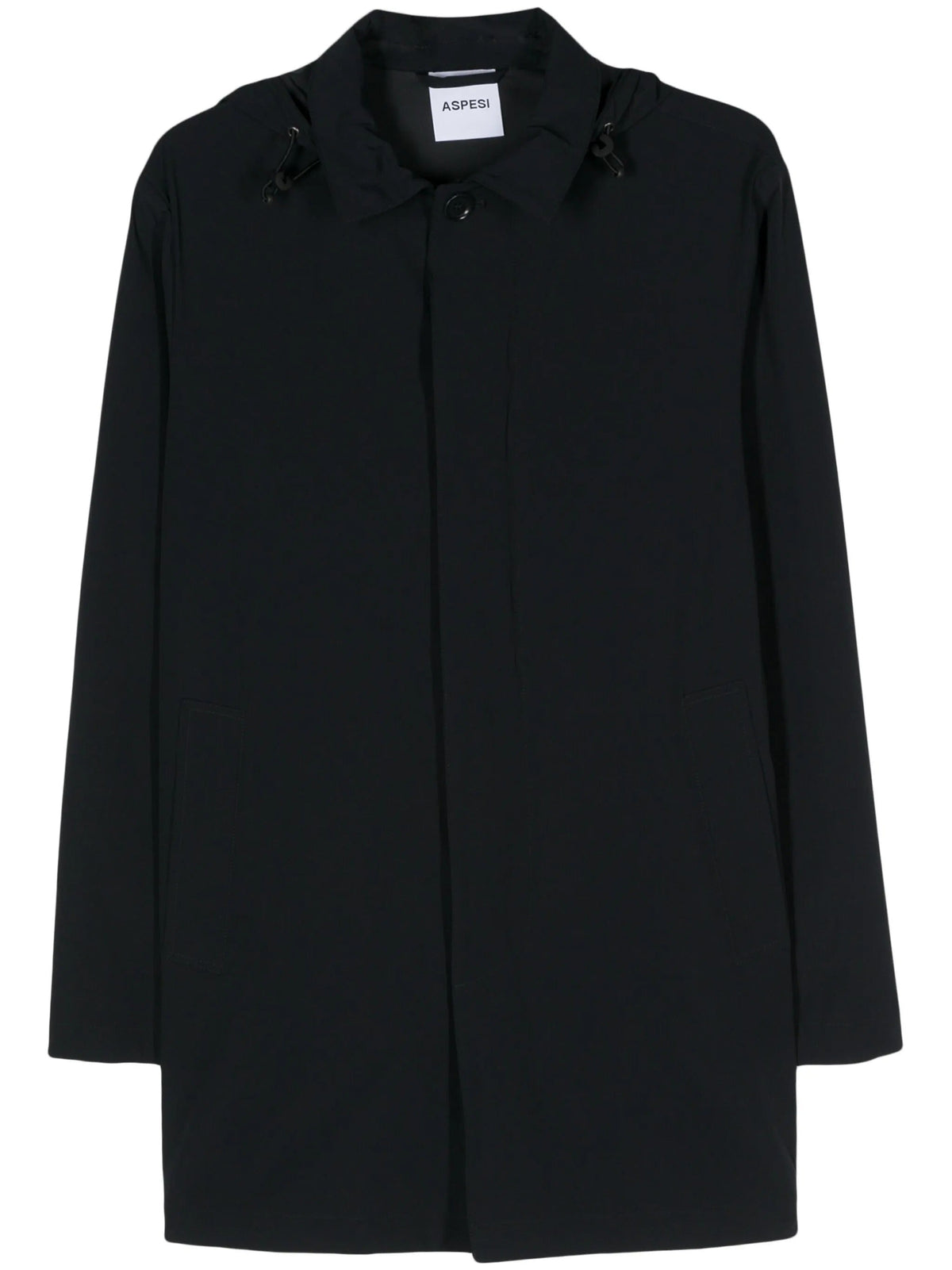 ASPESI HOODED RAINCOAT
