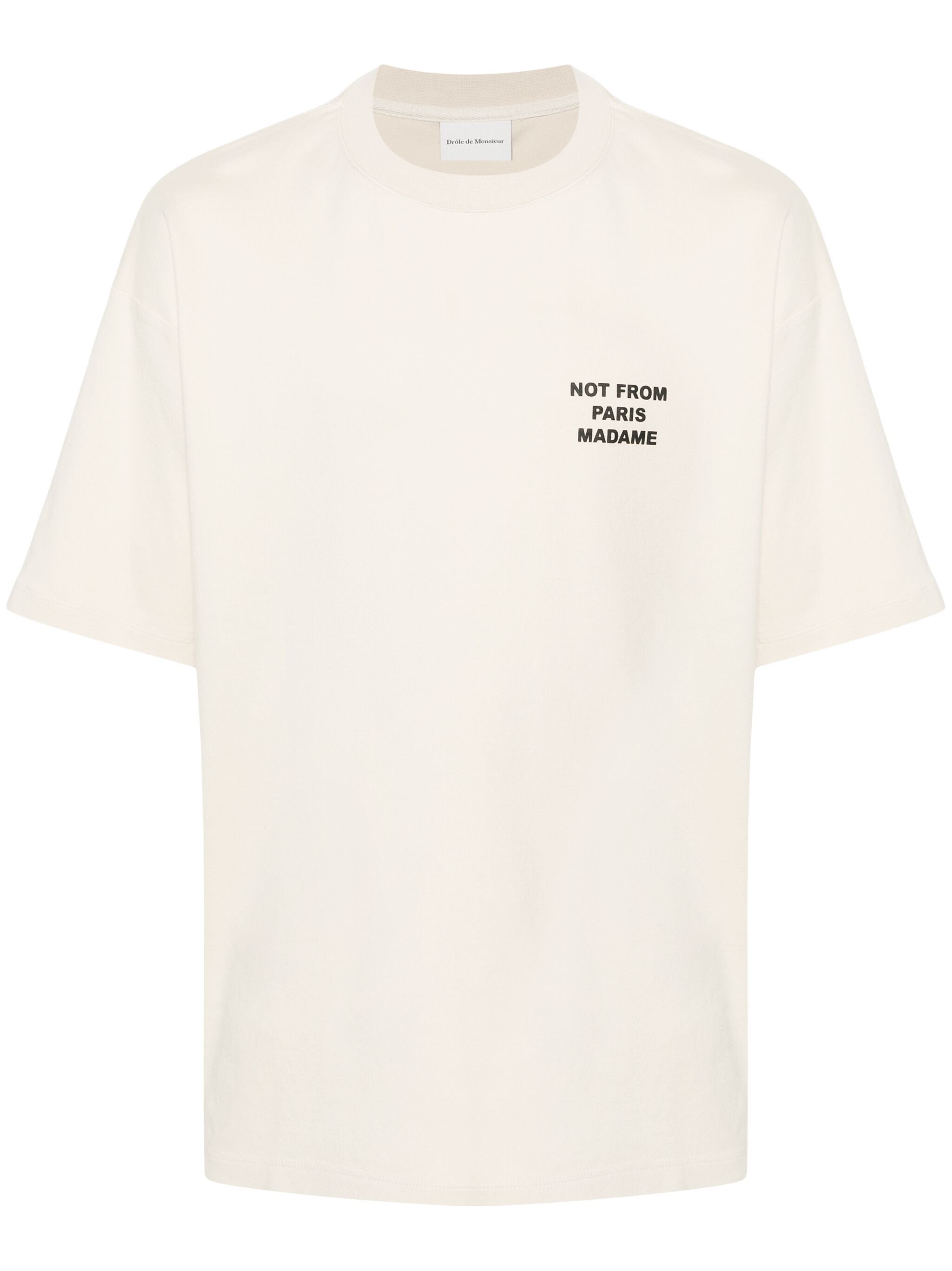 DRÔLE DE MONSIEUR BOLD SLOGAN T-SHIRT