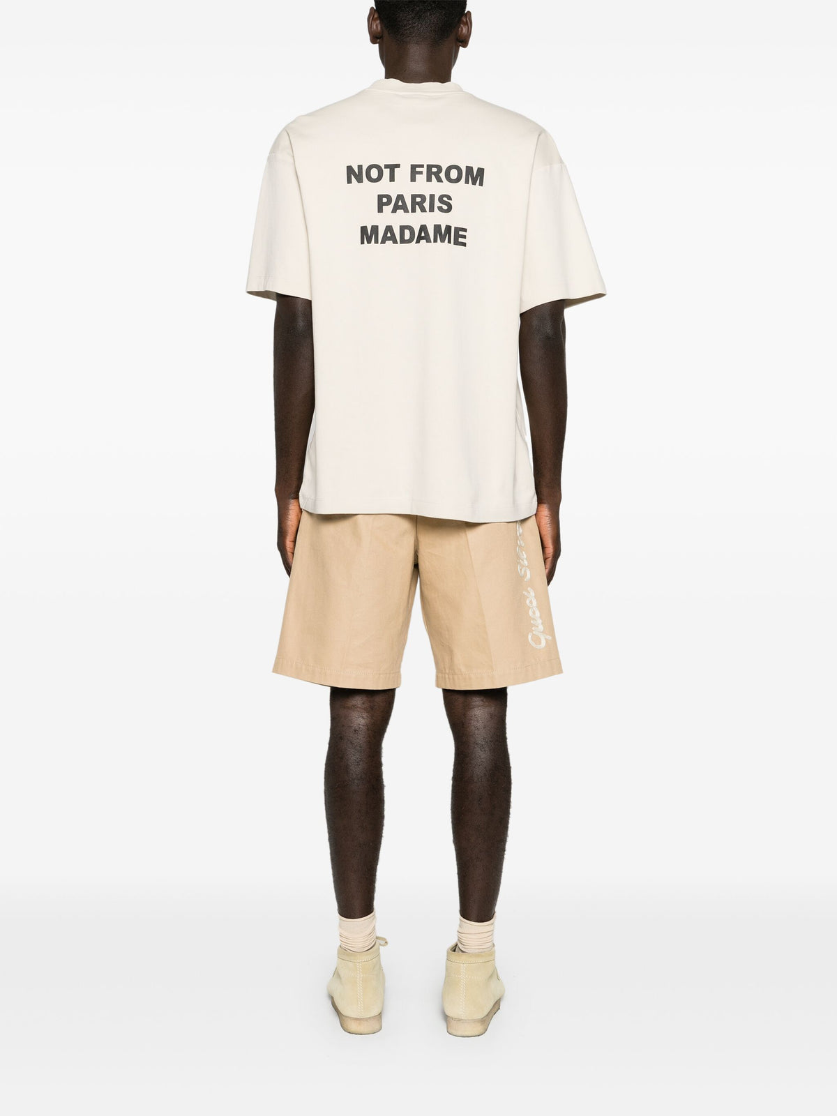 DRÔLE DE MONSIEUR BOLD SLOGAN T-SHIRT