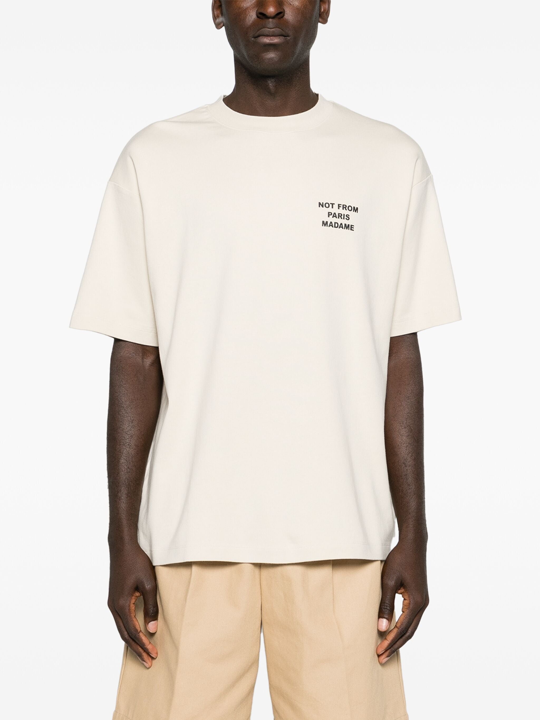DRÔLE DE MONSIEUR BOLD SLOGAN T-SHIRT