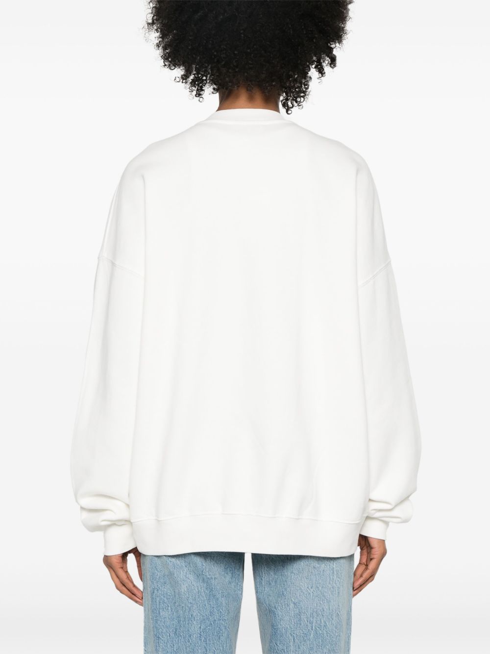 ANINE BING MILE OVERSIZED LETTERMAN