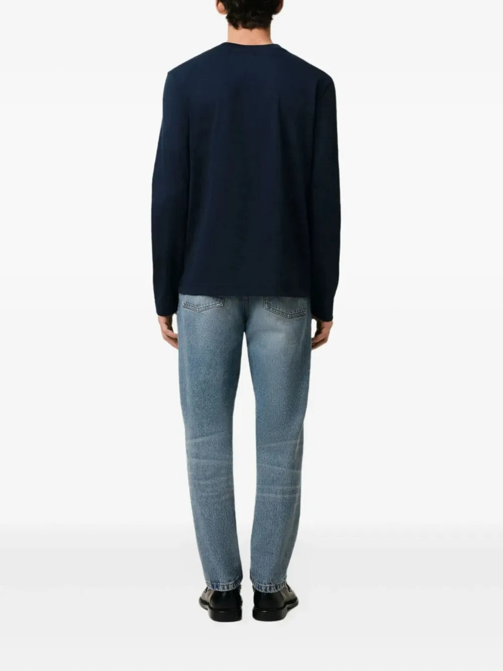 AMI PARIS RED ADC L/S T-SHIRT