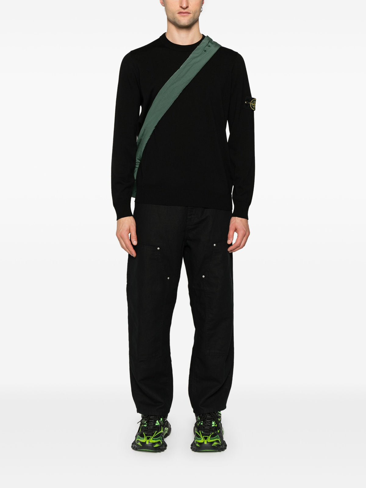 STONE ISLAND LIGHT KNIT SWEATER