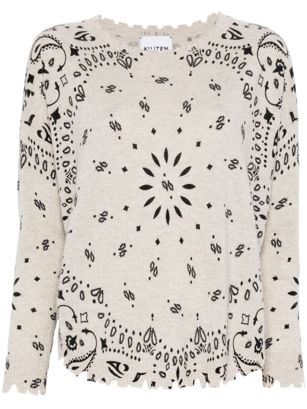 KUJTEN MELA BANDANA SWEATER