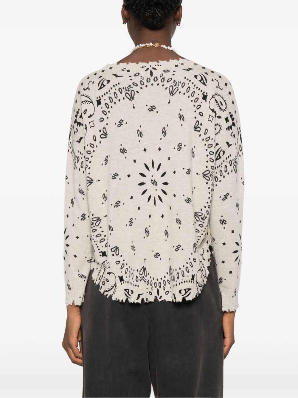 KUJTEN MELA BANDANA SWEATER